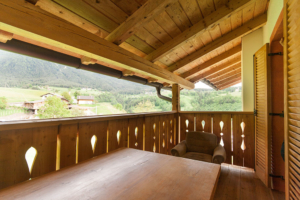 Fierenwohnung 3 mit Balkon am Puntschiedhof in Seis am Schlern