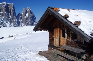 Puntschiederalm auf der Seiser Alm