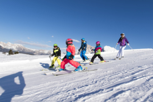 Skifahren mit Kindern